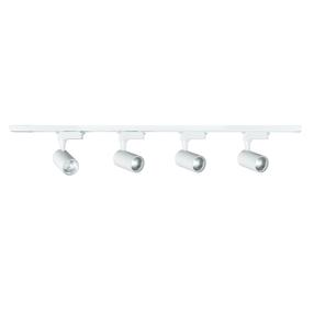 Lampa griesti DPM X-Line STR-4X5W-W, LED, 4100 °K, 4 x 15 W, balta krās. / balta krās.