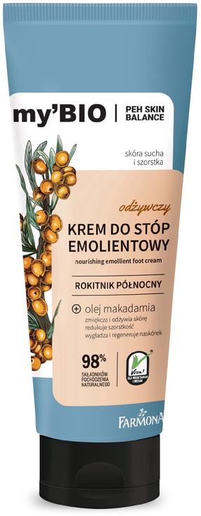 Крем для ног Farmona my'BIO Nourishing Emollient, 100 мл