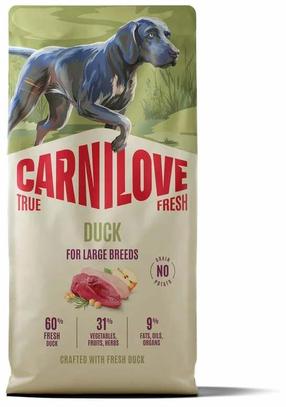 Kuiv koeratoit Carnilove True Fresh Large, pardiliha, 12 kg
