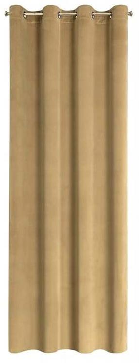 Naktinė užuolaida Antara, tamsiai smėlinė sp., 140 cm x 270 cm