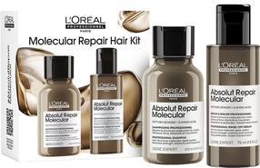 Matu kopšanas produktu komplekts L’Oréal Paris Absolut Repair Molecular, 2 gab., 175 ml