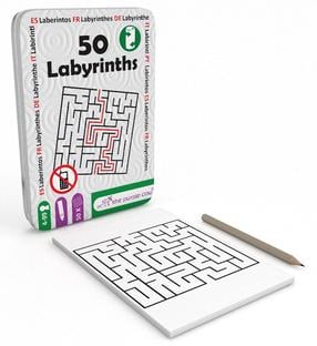 Настольная игра Purple Cow 50 Labyrinths