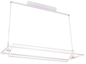 Šviestuvas kabinamas AZzardo Ring Viena AZ2911, LED, 3000 °K, 2, balta sp. / balta sp.