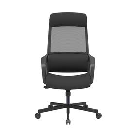 Darba krēsls Domoletti MC-1088E, 49 x 51 x 114 - 127 cm, melna krās.