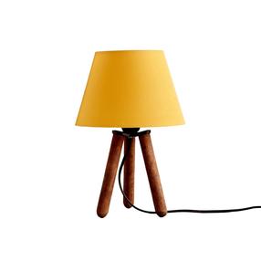 Galda stāvlampas Opviq AYD-3423, E27, 60W, dzeltena krās./brūna krās.