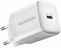 Telefona lādētājs Axagon ACU-PD30W, USB Type C, balta krās., 30 W