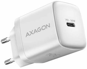 Telefona lādētājs Axagon ACU-PD30W, USB Type C, balta krās., 30 W