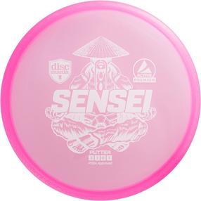 Диск для гольфа Discmania Premium Sensei 3/3/0/1, розовый цв.
