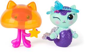Figūrėlių rinkinys Spin Master Gabby's Dollhouse MerCat & Kitty Jellyfish, 2 vnt., įvairių spalvų