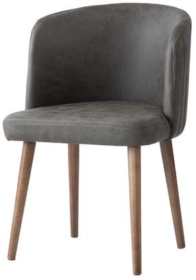 Kėdžių rinkinys Kalune Design Zen 4235 974NMB1950, matinė, pilka sp./ruda sp., 57 cm x 57 cm x 81 cm, 2 vnt.