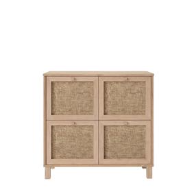 Batų spintelė Kalune Design Dune DN4-SJ, ąžuolo sp., 90 cm x 35 cm x 85.2 cm