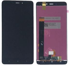 Mobilo tālruņu rezerves daļas Xiaomi Redmi Note 4 Black LCD Screen, melna krās.