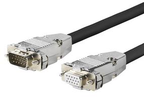 Kabelis Vivolink Pro PROVGAFM5 VGA Male, VGA Female, 5 m, juoda sp.