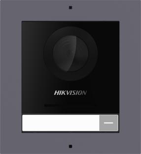 Видеодомофон Hikvision DS-KD8003-IME1(B)/Surface, черный цв./серый цв.