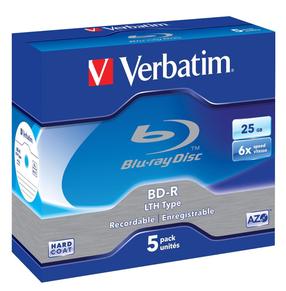 Įrašomas kompaktinis diskas Verbatim, 25 GB, 5vnt.