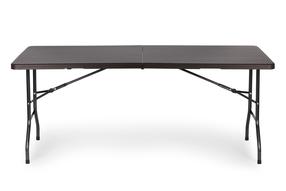 Kempinga galds ModernHome, brūna krās., 180 cm x 70 cm x 74 cm