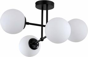 Valgusti lagi Light Prestige Roma 4 LP-1345/4P BK, E14, 4 x 40 W, valge v. / must v.