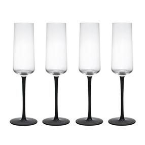 Šampano taurių komplektas Mikasa Palermo, kristalinas, 0.250 l, 4 vnt.