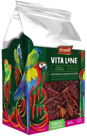 Сухой корм Vitapol Vitaline, для средних попугаев, 0.04 кг