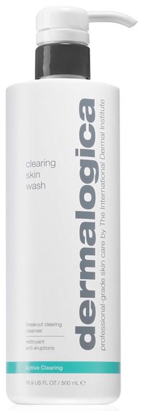 Näopuhastusvahend Dermalogica Clearing Skin Wash, 500 ml