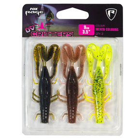 Kummist kala Fox Rage, 9 cm, mitmevärviline