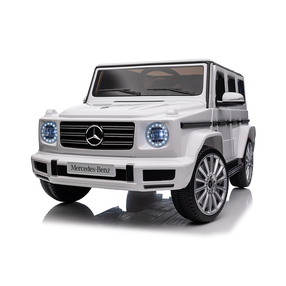 Детский электромобиль Hatis Mercedes G500, белый цв.