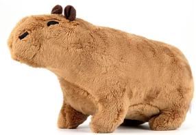 Mīkstā rotaļlieta kapibara HappyJoe, brūna krās., 18 cm