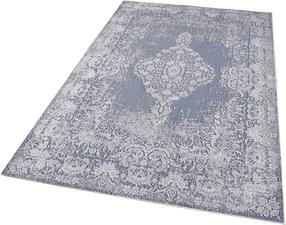 Paklājs Conceptum Hypnose W1239, balts krās./gaiši zila krās., 120 cm x 80 cm