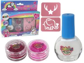 Набор для украшения ногтей для детей Lean Toys Princess Beauty