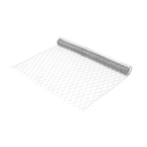 Tīkls Hexagonal Garden Center, 50 x 50 x 1 mm, 100 cm, 10 m, cinkots