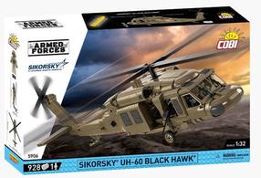 Konstruktors Cobi Armed Forces Sikorsky UH-60 Black Hawk, 928 gab., brūna krās.
