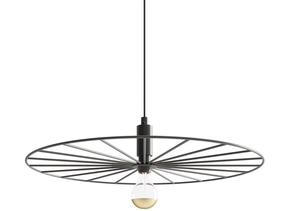 Светильник навесной Thoro Lighting Sirkel 45 TH.145, E27, 1 x 60 Вт, черный цв. / черный цв., 45 x 45 см