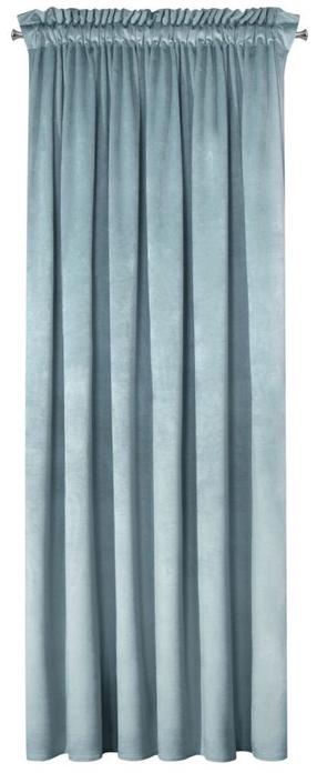 Nakts aizkari ZWE-10, gaiši zila krās., 140 cm x 270 cm