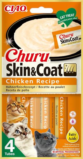 Kassimaius Inaba Ciao Churu Skin & Coat, kanaliha, 0.67 kg, 48 tk