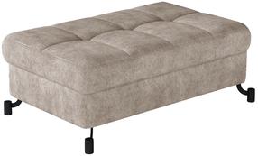Pufas Lorelle Dora 21, šviesiai ruda sp., 70 cm x 100 cm x 45 cm
