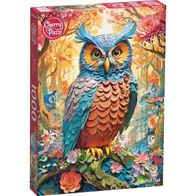 Пазл CherryPazzi Quilled Owl 30776, 50 см x 70 см, 1000 шт.