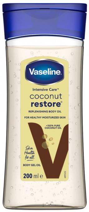 Масло для тела Vaseline Intensive Care Coconut Restore, 200 мл