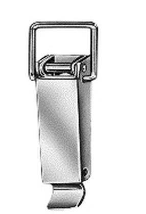 Зажим Vorman, 10.9 см x 3.6 см, цинк цв.