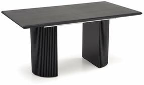 Pusdienu galds izvelkams Bolero, melna krās., 160 - 250 cm x 90 cm x 78 cm