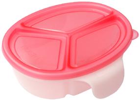 Maisto saugojimo indas Edison Mama Baby Food Container, 300 ml, 1 m., termoplastinis elastomeras (tpe), rožinė sp.