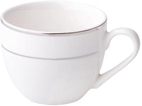  Puodelis Ambition Aura Silver, balta sp./sidabro sp., 0.090 l