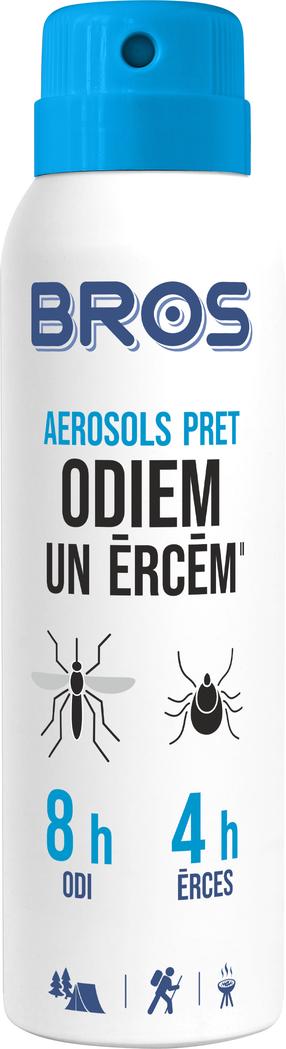 Aerosoli pret lidojošiem un rāpojošiem kukaiņiem Bros 003 LV, 90 ml