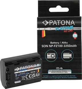 Aku Patona NP-FZ100, Li-ion, 2250 mAh