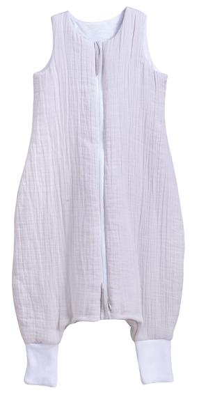 Тонкий спальный мешок для младенца BabyMatex Muslin To Go TB0503_42, светло-серый цв., 95 см x 50 см