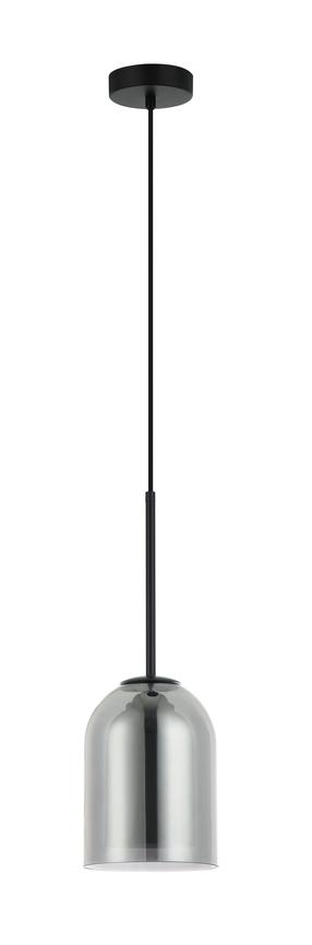 Lampa griesti Light Prestige Elaris, E27, 1 x 15 W, pelēka krās. / melna krās.