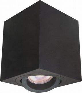 Lampa griesti Light Prestige Lyon LP-5881/1SM BK 5907796368190, GU10, 1 x 50 W, melna krās. / melna krās.