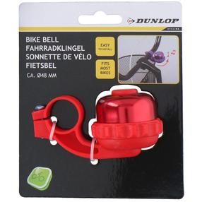 Dviračio skambutis Dunlop, plastikas/metalas, raudona sp.