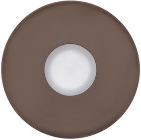 Sügav taldrik supi Verlo Choco, Ø 29 cm, pruun v./valge v.