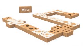 Žaislas Elou Domino, balta sp.