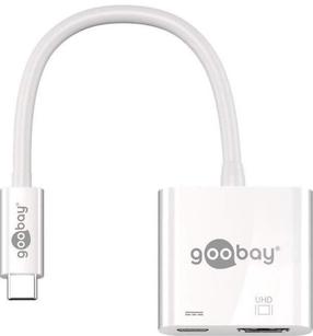 Adapteris Goobay WAVE_DISTRIBUTION.62110, HDMI/USB Type-C